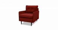 Atala fotel 5.kép bársonyvörös